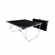 Теннисный стол DFC TORNADO Home Compact для помещения, черный, складной